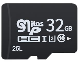 Micro SD 32GB Card, U3 Speed, Class 10, Memory Card for GoPro, Security Camera - Up to 100MB/s Read