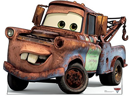 Cardboard People Mater Life Size Cardboard Cutout Standup - Disney Pixar's Cars 3 (2017 Film)