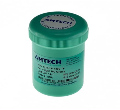 Flux de Soldadura Amtech LF-4300-TF 100cc para Reballing BGA y Reparacion Electronica Profesional