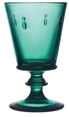 La Rochère Mechanisches Glas mit Fuß, Biene, Herkunft in Frankreich