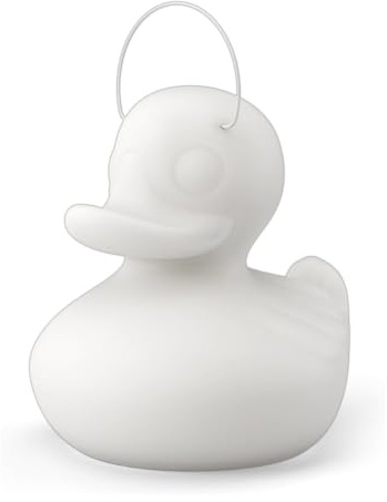 Duck-Duck Lamp (S) by Goodnight Light Akku-LED Lampe, Farbe:weiß | The Duck-Duck Lamp [S] - Goodnight Light®La Duck-Duck Lamp [S] di Goodnight Light®, progettata da Marke Newton, è una lampa
