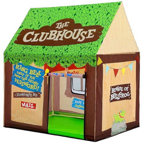 SweHouse Play Tent Indoor Clubhouse Boy Girl Playhouse, Green