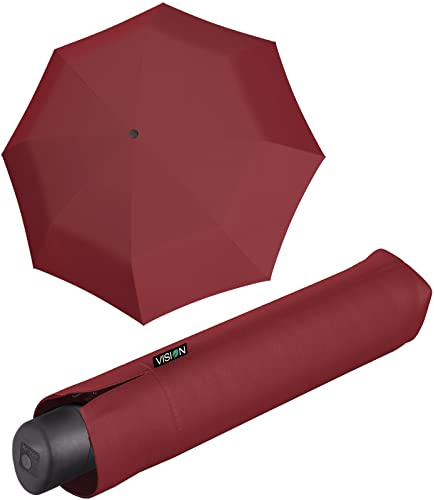 Knirps nachhaltiger Damen Taschenschirm Vision Manual - terra