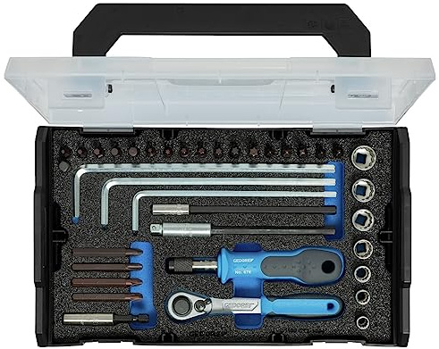 GEDORE Bit-Satz 1/4 Zoll, 38-teilig, in Mini L-Boxx, Problemlöser für diverse Schraubfälle, 1102-038 FLEX