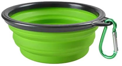 COYB Bebedero Perro – Bebedero Gatos – Accesorio de Viaje - Cuenco de Viaje de Silicona Plegable para Mascotas. Compato y Resistente Único con Fondo reforfado con 3mm de Espesor