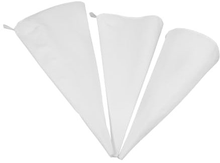WATIIFUFU 3piezas Bolsa Manga Pastelera Kit De Repostería Manga Pastelera De Algodón Alimenticio para Pasteles y Cupcakes