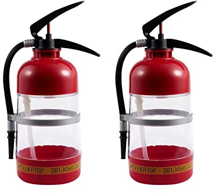 Reinscer 2 x 2 l extintor vino dispensador de bebidas dispensador de agua barril cerveza bar bebidas alcohol dispensador de bebidas
