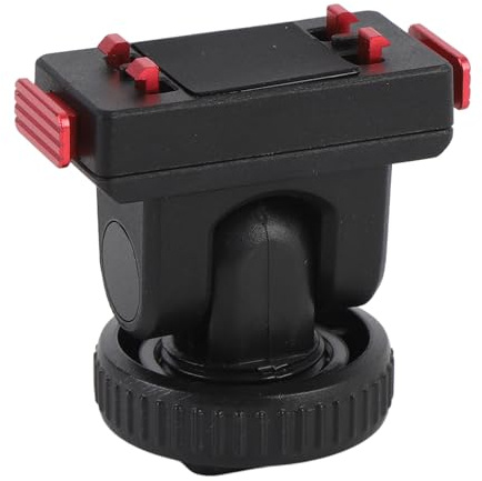 Base di Rilascio Rapido Magnetico per Pro 2, Supporto per Adattatore Magnetico con Interfaccia da 1/4 e Adattatore a Scarpa Fredda, Intervallo di Regolazione 'inclinazione a 75