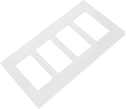 UKCOCO Cubierta De Interruptor De Luz Placa Decorativa Para Enchufes Eléctricos Cubierta De Pared Hogar Cocina y Baño