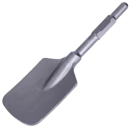 Bêche à Argile Pelle pioche, ciseau plat pointu, à béton en acier, essence, pelle for creuser le sol for planter des arbres pour creuser des semis(Color 5)