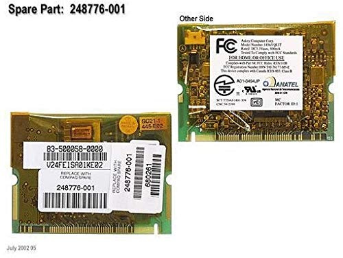 HP 56K Modem USA PRESARIO 700 Bulk, 248776-001-RFB