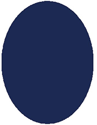 6 Aufbügelflicken Patches Farbe Dunkelblau – Kinder Kleidung reparieren: Hosen, Pullover, Jacken, 10,5 x 8 cm