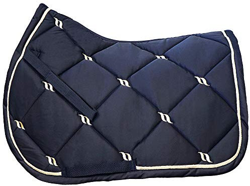 Back on Track® Welltex Nights Collection Saddle Pad Jumping Blue (Cob/VB)