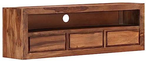 vidaXL TV-Schrank 120x30x40 cm Massivholz Akazie
