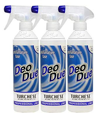 chimiclean Tre Pezzi Profumatori Ambienti per Interno bifase Deo Due Turchese