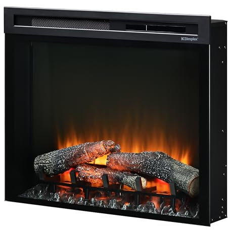 Dimplex Elektrokamin Einsatz XHD 28'' /71cm - Wandkamin - Elektrokamin mit Heizung - 1400W - LED Optiflame Flammeneffekt - Zuschaltbare Heizleistung - Inklusive Fernbedienung