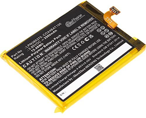 cellePhone Batterie Li-Polymer Compatible avec Crosscall Core X4 (Remplacement pour LPN385375)