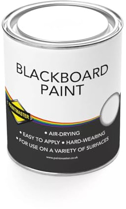 Versatile Blackboard Paint Smooth Professional Finish for Concrete Metal and Wood Indoor and Outdoor Use Easy Application Durable Surface Protection (Blackboard Paint Black 2.5L)