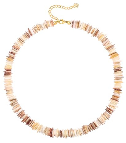 Aobei Pearl Minimalistische Türkis Choker Blau Howlit Samen Perlen Halskette Böhmische Edelstein Schmuck für Frauen 15