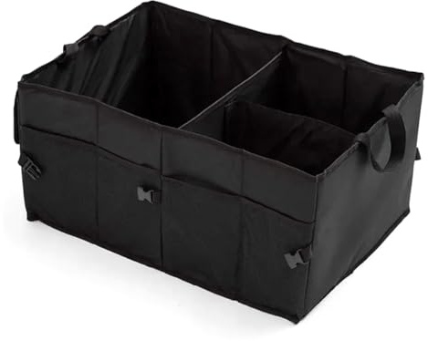Osmond Boîte de Rangement de Voiture de Grande Capacité, Coffre Automatique, Outil de Stockage de Fret Pliable Super Adapté Aux Voitures et Camions