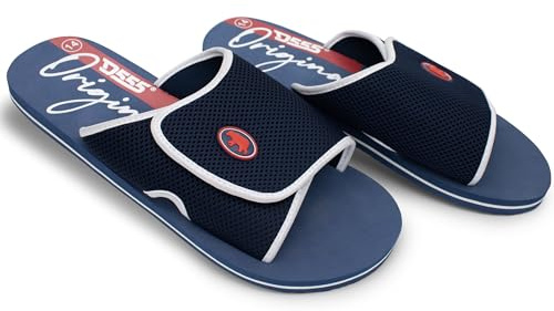 D555 Drake 1 Slider with Touch Fastening for Men in Navy, 11-15