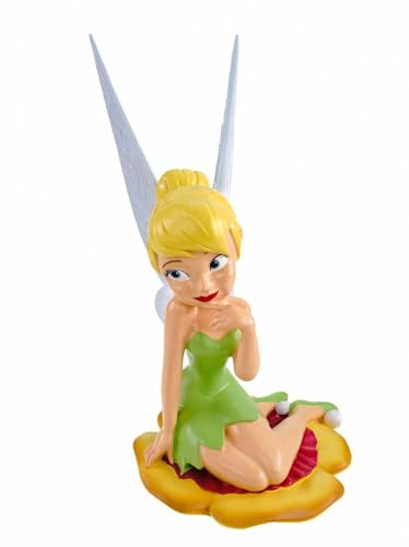 Décoration 3D Disney Fée Clochette - Hauteur : 41,5 cm - En plastique - Figurine en Peter Pan pour le jardin - Style de décoration moderne pour les fans - Statue de jardin