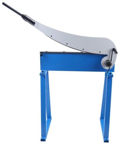 500mm Sheet Metal Guillotine Shear Hand Lever Inch Manual Cutter Plate Cutter, Shearing Machine Tool Flat Steel Cutting Heavy Duty Industrial Iron Sheet Shear 1.2mm-1.5mm Thickness Plate Cutter