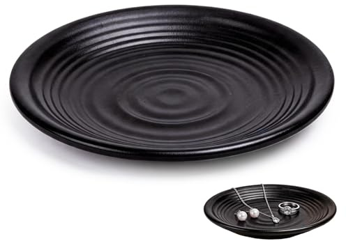 ARYIMYDP Vaciabolsillos Recibidor, Superficie Antihuellas y Antirrayas, Para Llaves Joyas y Aperitivos, Resistente a Impactos y Calor, Apta Lavavajillas, Decoración Moderna