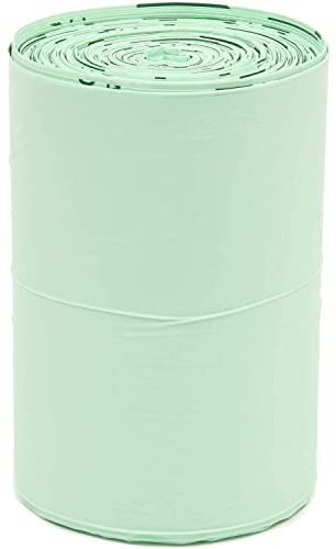 Juvale Trash Bags - 33 Gal, Pack of 20, Green - Heavy Duty Garbage Bags & Kitchen Trash - Built-In Dispenser for Garbage Bin