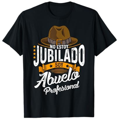 Camiseta jubilación Abuelo Profesional Regalos Divertidos Camiseta
