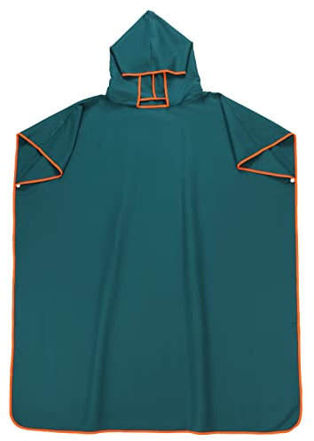 Coptiner Poncho Handtuch Surf Poncho mit Kapuze Mikrofaser Herren und Damen Changing Robe Umziehhilfe Strand Badeponcho Badetuch für Erwachsene Strand Surfen Schwimmbad Reisen Camping (Blau)