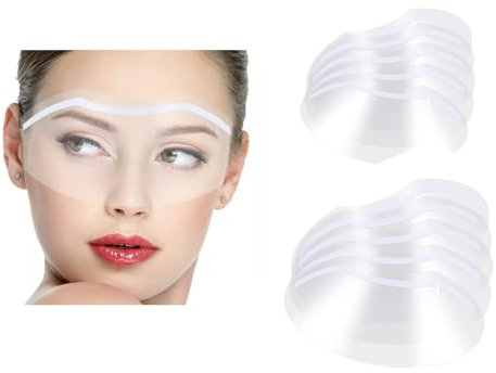 Viseras faciales transparentes, 10 unidades de protectores oculares para después de la cirugía de cataratas, protector facial de plástico transparente, protector de pestañas para ducha, protector de
