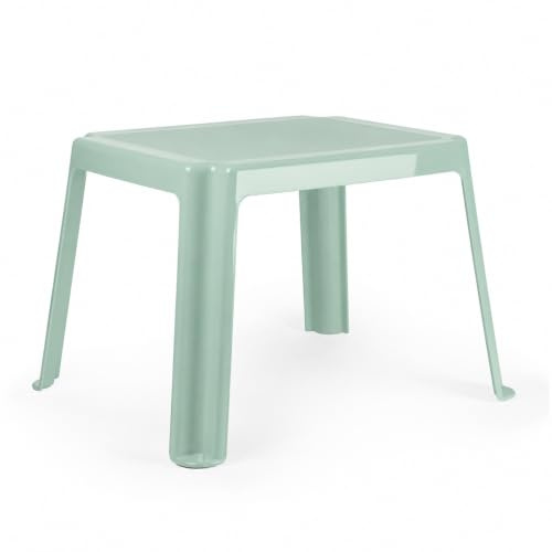 Muddy Hands Strong Childrens Plastic Table Toddlers Kids Indoor Outdoor Garden Study Activity (Green)