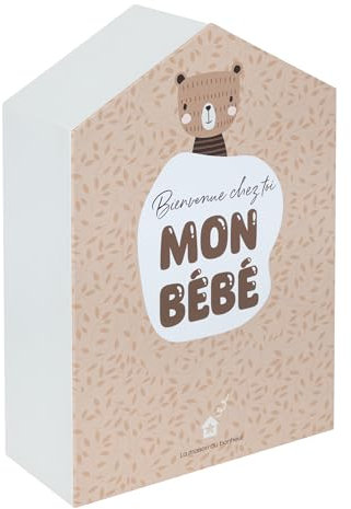 Atmosphera - Coffret de Naissance Maison Ourson - Bienvenue chez toi Mon Bébé