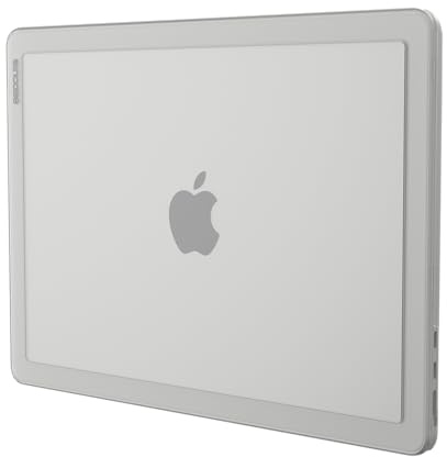 Incase Edge Hartschale mit Makrolon® – MacBook Air 15 Zoll Hülle – 2025, 2024, 2023, 2022, M4, M3, M2 – MacBook-Hülle, Laptop-Hülle, schützende Hartschale, Kratzfest, gummierte Füße, transparent