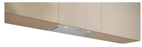 NEFF D54NAC1N0, N70, Lüfterbaustein, Edelstahl, 52 cm, 3 Leistungsstufen, 1 Intensivstufe, LED Beleuchtung