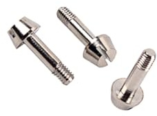 Trompeten Wasserklappenschrauben 3 Stück CB97 aus Metall | Klein, Tragbar, Leicht Austauschbar, für Blechblasinstrumente, Tuba, Trompeten Reparaturteil
