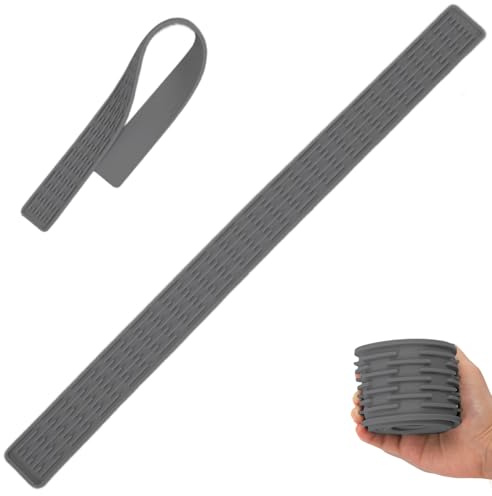 Paraspruzzi per lavello da cucina, tappetino drenante in silicone ultrasottile 27, 5x2 Tappetino drenante antiscivolo esteso stretto per cucina, bagno, scolapiatti per rubinetto lavello grigio chiar