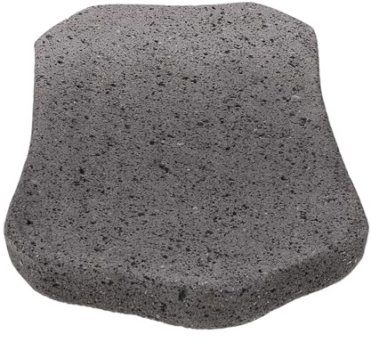 ROMISBABA Piedra Volcánica para Barbacoa y Pizza de Cocina al Aire Libre y Hogar Distribución Uniforme del Calor y Fácil de Limpiar en Forma Natural y Única
