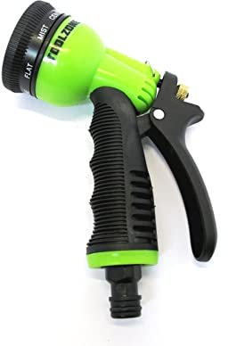 Dunnet Tools Hozelock Garden Hose Spray Gun with Soap Dispenser | High Pressure Water Sprayer for Patio, Driveway, Decking Cleaner | Mould & Algae Remover | Lawn & Plant Watering