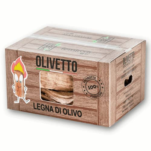 Legna da ardere in scatola 10kg Femiro per caminetti stufe e barbecue
