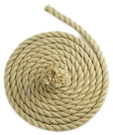 Floordirekt Juteseil 20m 30mm Dicke Juteschnur, Tau Seil aus 100% Natur Jute extra Starke Juteband Schnur, Kordel Garn, Garten Dekoration, Bastelarbeiten Kratzbaum