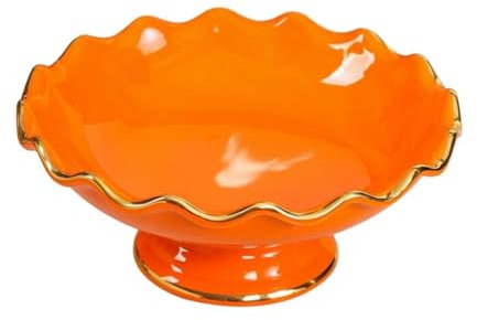 Lejdi Bandejas de cerámica for Frutas, Platos for Dulces, fruteros, bandejas for Servir, Soporte for Frutas, Platos de Postre, bandejas for Aperitivos
