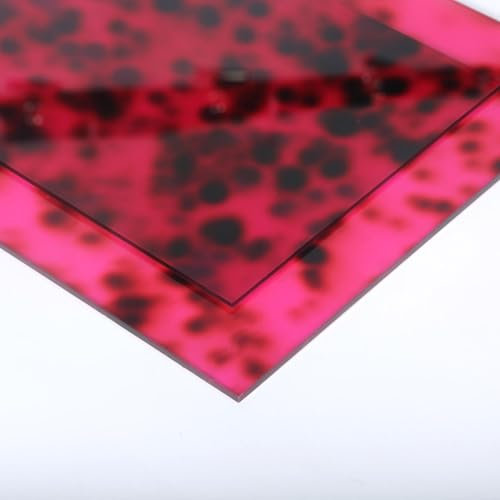 Lot de 2 plaques en verre acrylique moulé avec papier de protection - 30,5 x 20,3 cm - 3 mm d'épaisseur - Pour la signalisation, les projets de bricolage, l'artisanat, la découpe laser et la gravure -