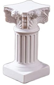 RKVXCJHDR Candelabros Candelador de la Columna Romana nórdica Candelador de ángel de ángel pequeño Adecuado for la Sala de Estar Comedor de Cocina Candelabros Cónicos