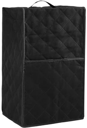Protector lavable para mezclador, lavable a máquina, cubierta a prueba de polvo con bolsillos para encimera, organizador de almacenamiento, funda para batidora con bolsillos de almacenamiento