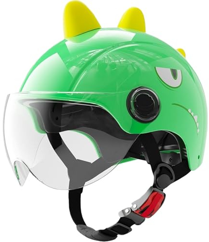 Barnhjälm, Cykelhjälm För 3-16 År, Pojkar Och Flickor, Multisportshjälm För Cykling, Skateboard, Scooter, Justerbar Barnhjälm 4,(48-56CM)