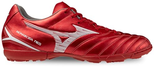 Mizuno Monarcida Neo III Select As Fußballschuhe für Herren, rot/weiß - P1GD2525-60