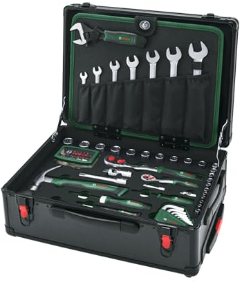 Bosch Rollwerkzeugkoffer-Set 119-teilig | Zubehör Handwerkzeug