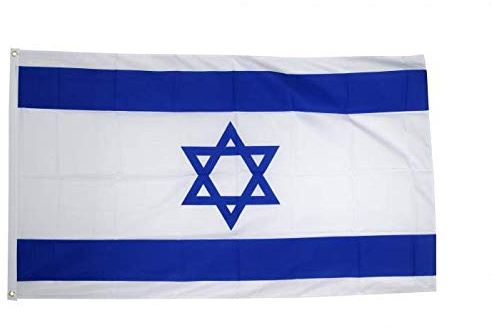 Bandiera/Bandiera ISRAELE + GRATIS Sticker, bandiera fritze®, Hissflagge 90 x 150 cm